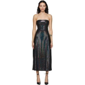 SAKS POTTS Lepska Dress Black Shimmery Size 1